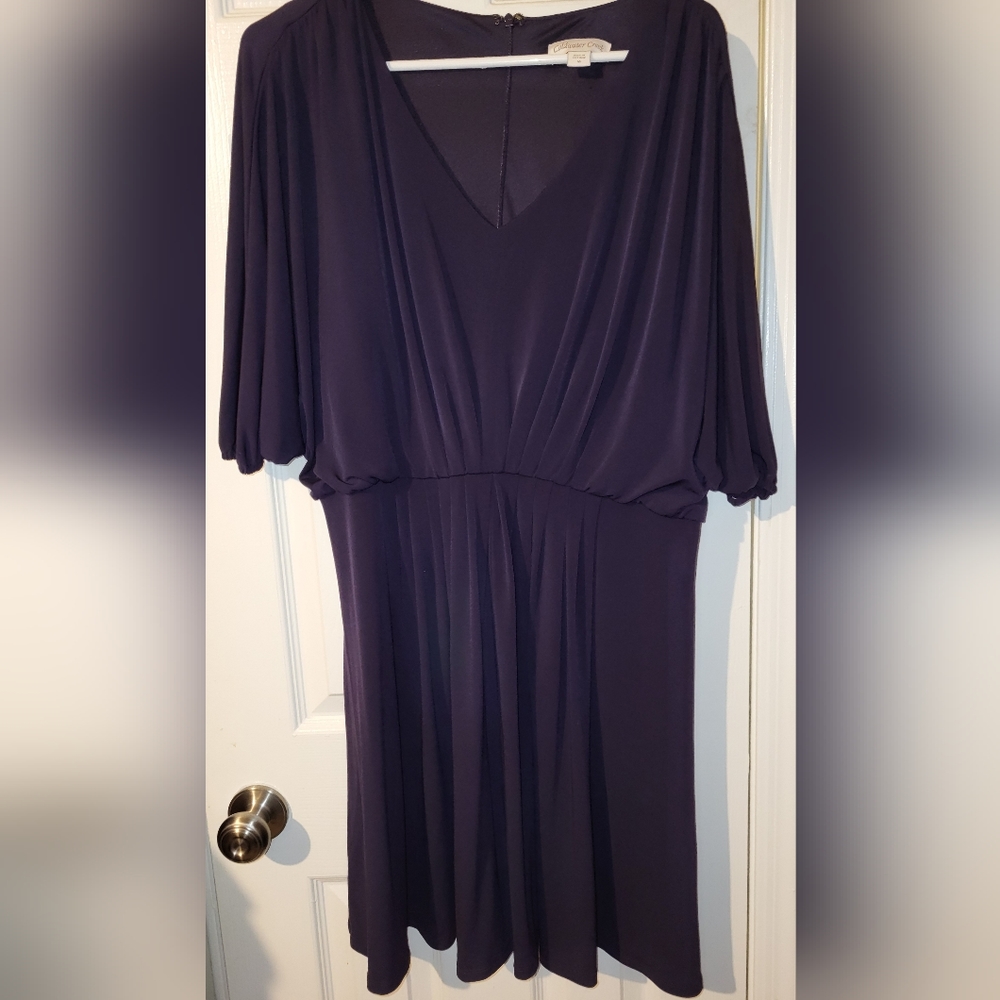 Coldwater Creek Deep Purple Dress